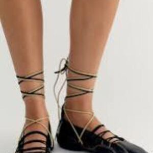 NWT: Miista Norby Lace Ballerina Sneaks